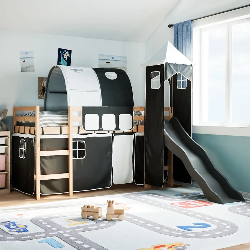 Svart VidaXL säng som passar perfekt till hösten 2025!