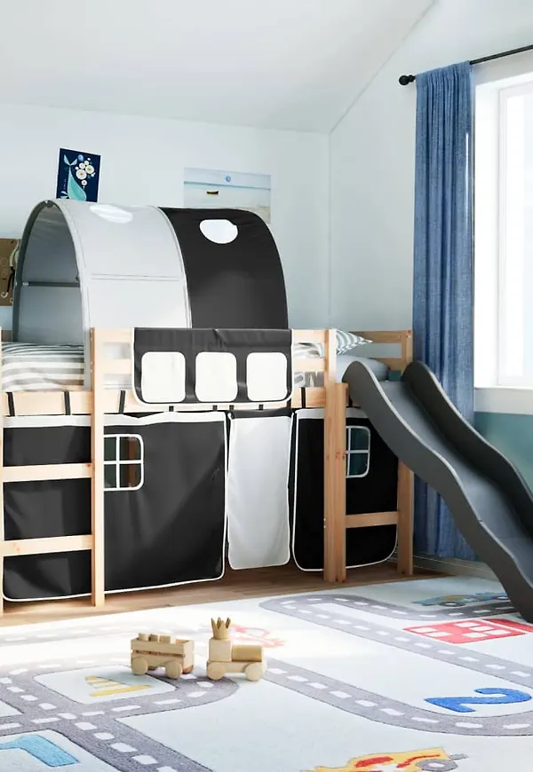 Riktigt snygg svart säng 2025 från vidaXL.