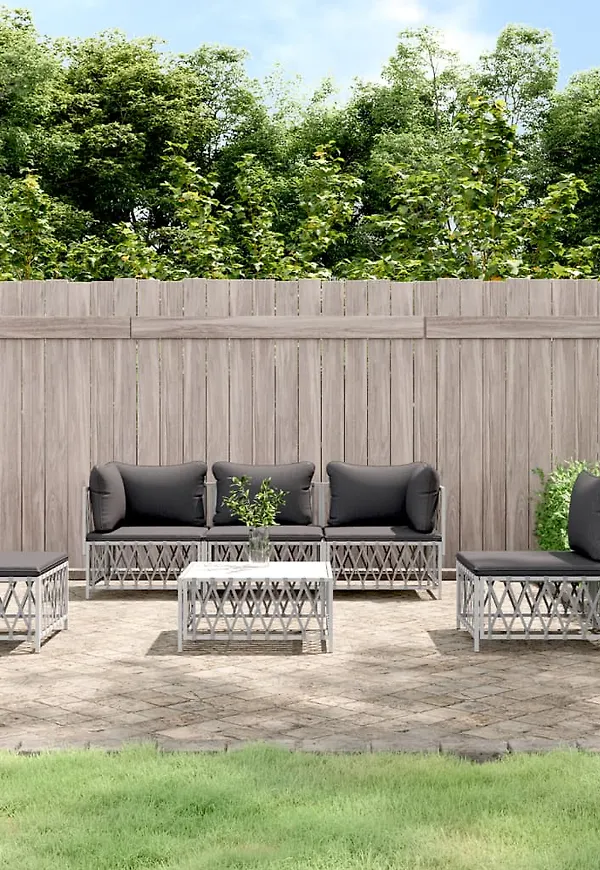 Skön vidaxl soffa i vit färg gjord i bomull.