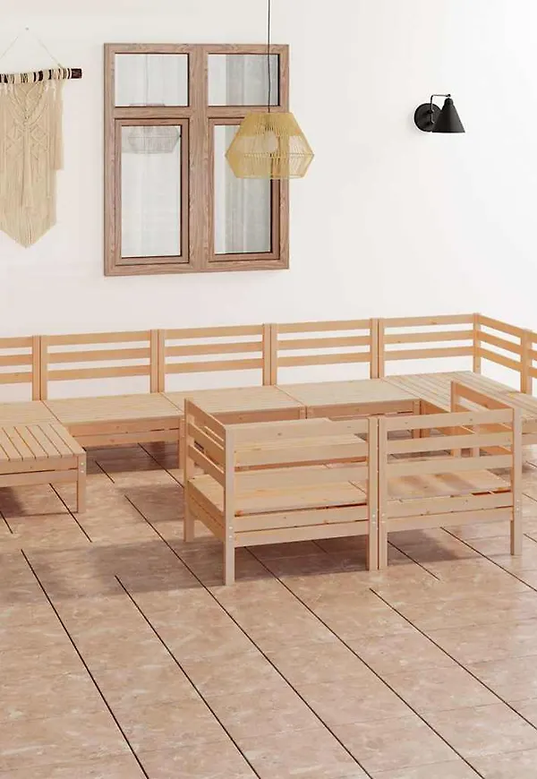 Brun vidaXL-grupp i trendig modell.