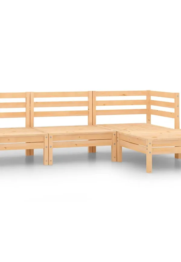 Brun vidaXL-grupp i snygg modell.