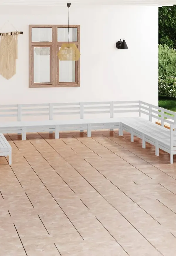 Vit VidaXL möbel som passar perfekt till våren 2025!