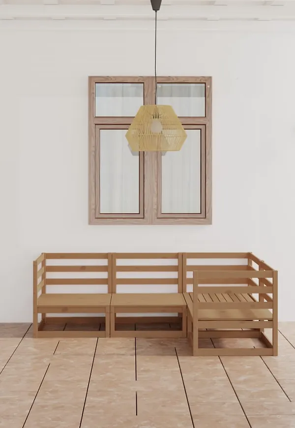 Brun loungegrupp som passar perfekt till sommaren 2025!