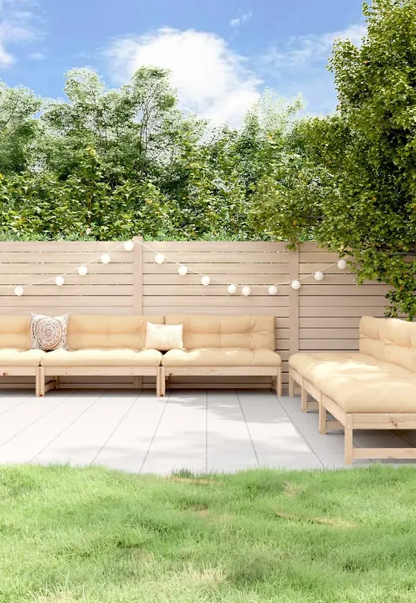 Brun loungegrupp som passar perfekt till sommaren 2025!