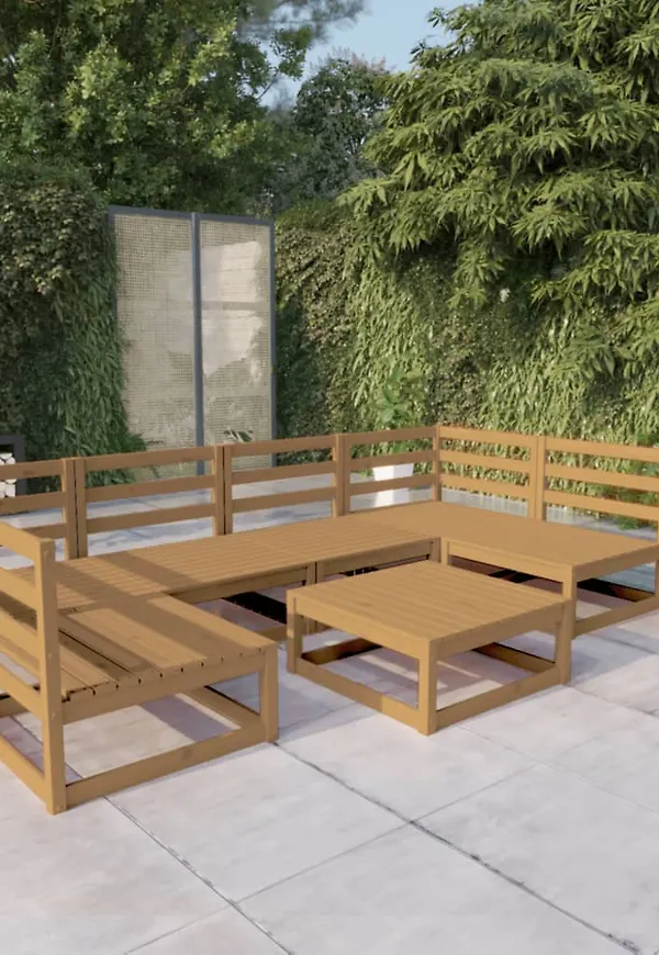 Vacker brun loungegrupp 2025 från vidaXL.