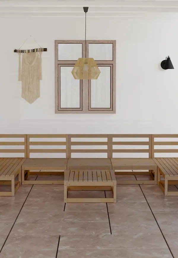 Vacker brun loungegrupp 2025 från vidaXL.