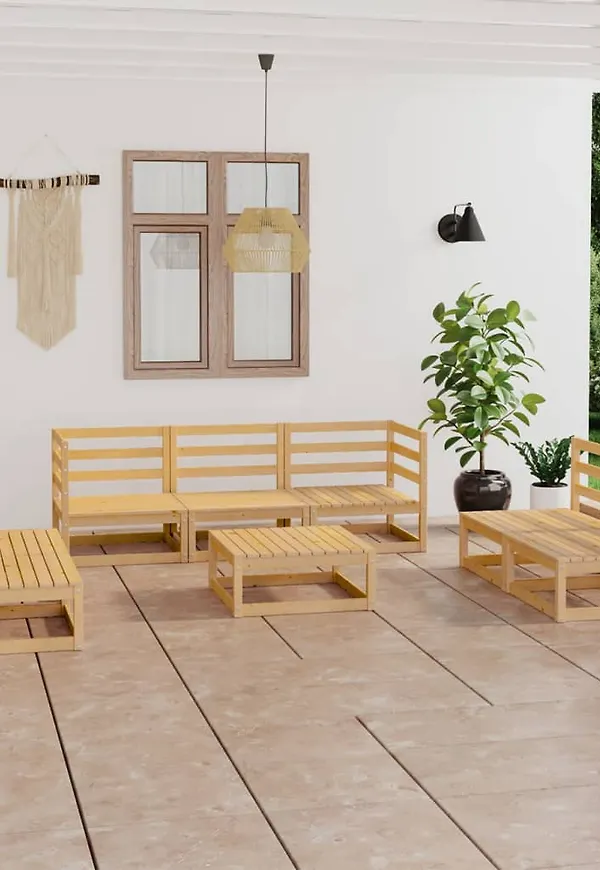 Brun loungegrupp som passar perfekt till sommaren 2025!