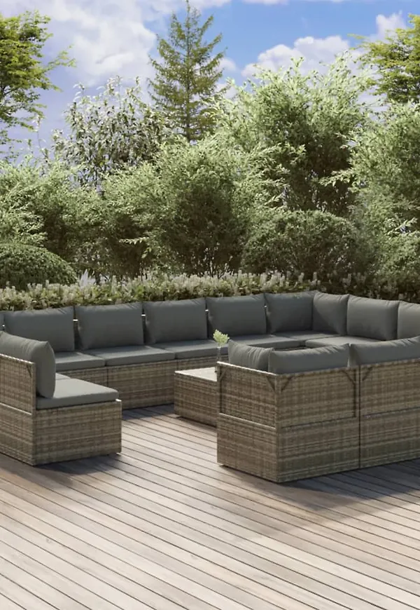 Grå vidaXL-möbel i elegant modell.