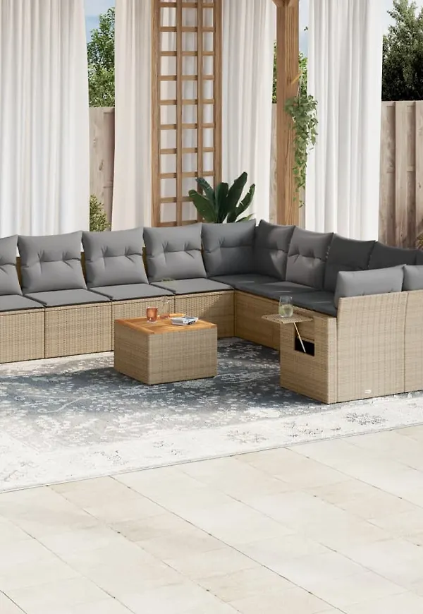 Beige sidobord som passar perfekt till våren 2025!