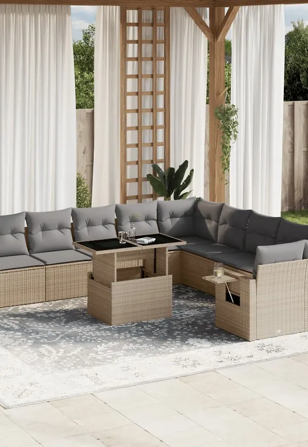 Beige sidobord som passar perfekt till våren 2025!