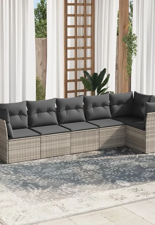 Superfin grå soffgrupp 2025 från vidaXL.