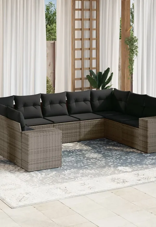 Smickrande grå soffgrupp 2025 från vidaXL.