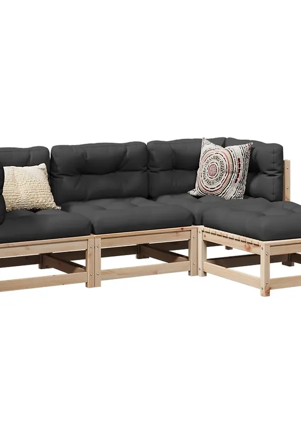 Snygg bomullssoffgrupp 2025 från vidaXL.