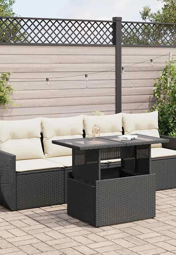 Stilren soffbord i svart från vidaXL.