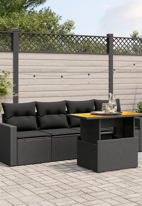 Klassisk soffbord i svart från vidaXL.