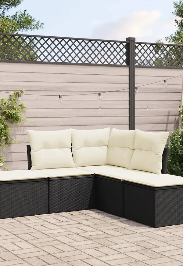 Ikonisk svart soffgrupp 2025 från vidaXL.