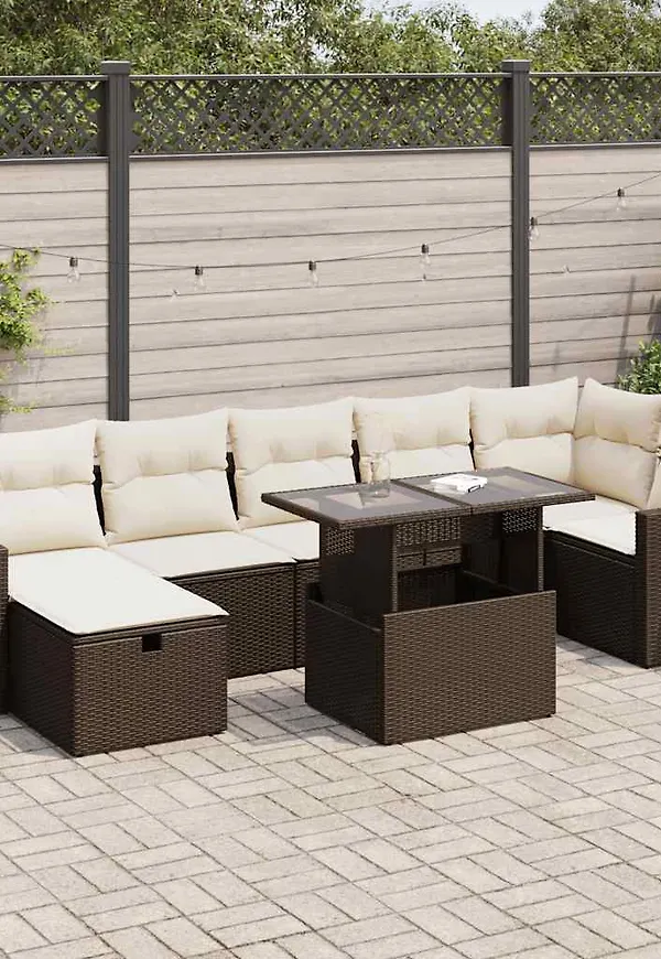 Modern brun bord 2025 från vidaXL.