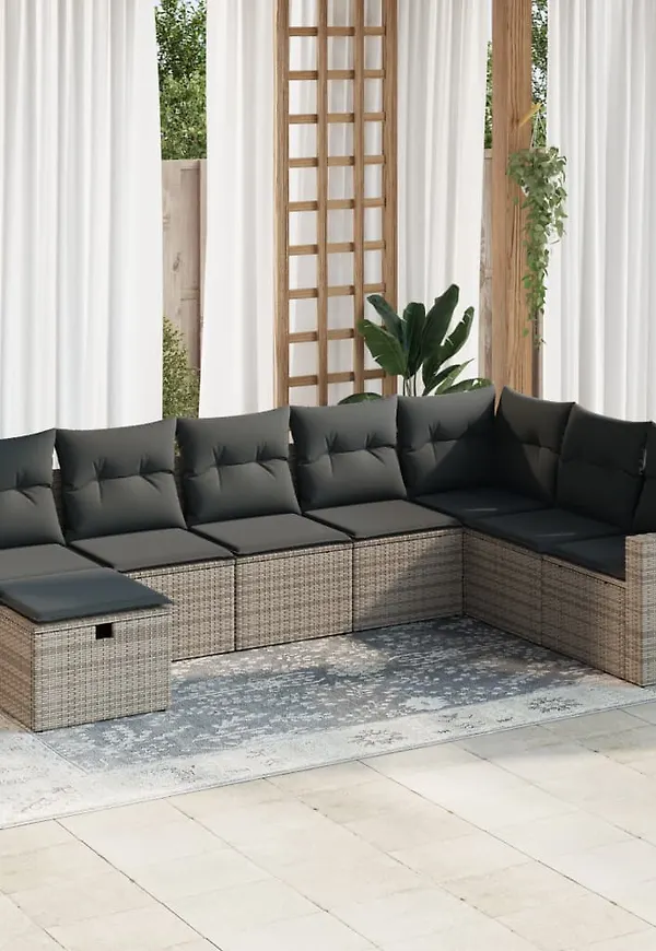 Fin loungegrupp 2025 från vidaXL.