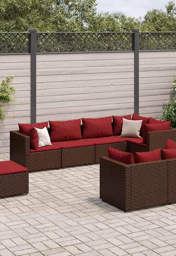 Brun loungegrupp som passar perfekt till sommaren 2025!