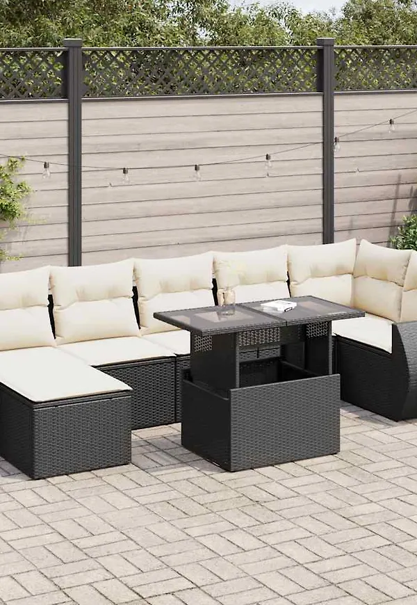 Riktigt snygg bord i svart från vidaXL.