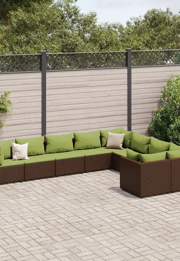 Brun loungegrupp som passar perfekt till sommaren 2025!