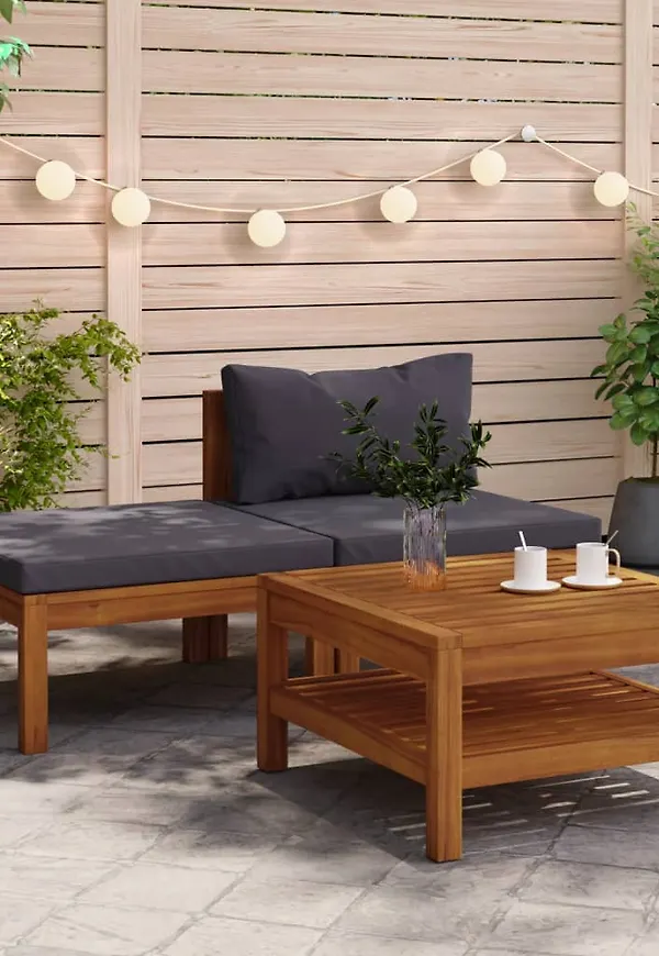 Otroligt fin grå bord 2025 från vidaXL.