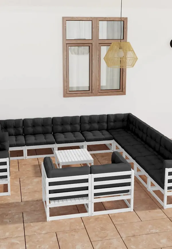 Elegant loungegrupp 2025 från vidaXL.