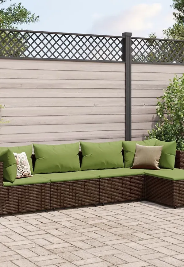 Brun loungegrupp som passar perfekt till sommaren 2025!