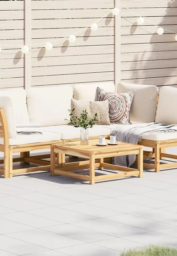 Brun vidaXL-möbelgrupp i trendig modell.