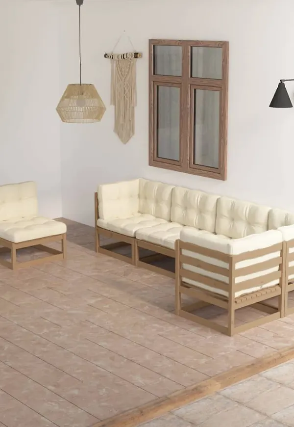 Brun loungegrupp som passar perfekt till sommaren 2025!