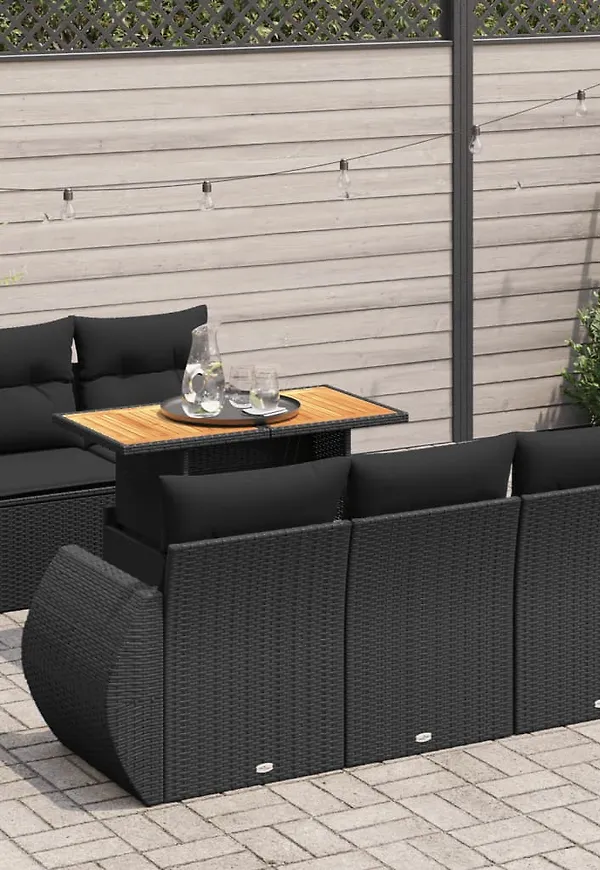 Fantastiskt snygg soffbord i svart från vidaXL.