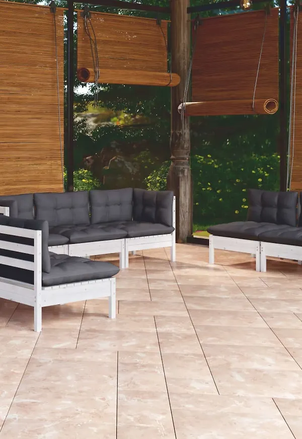 Vit vidaXL-möbel i supersnygg modell.