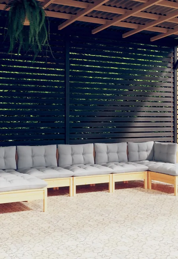 Grå VidaXL bord som passar perfekt till våren 2025!