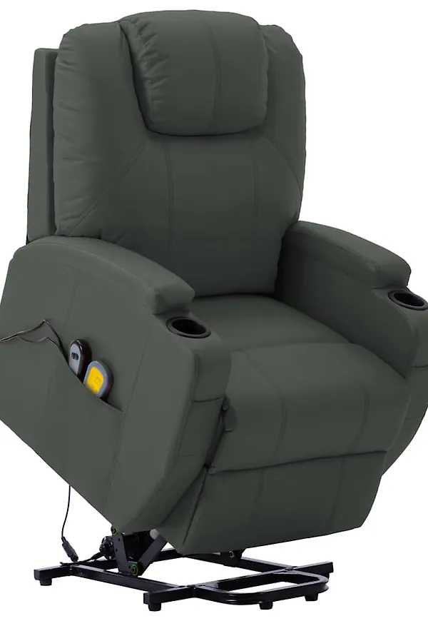 Modern reclinerfåtölj i järn från vidaXL.