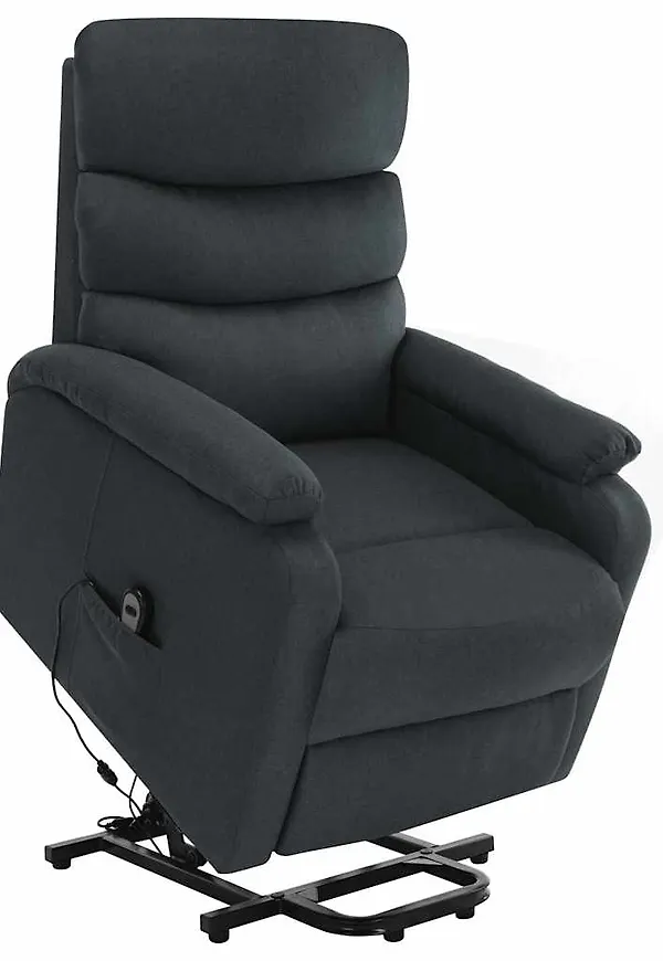 Fin massagefåtölj i grått från vidaXL.