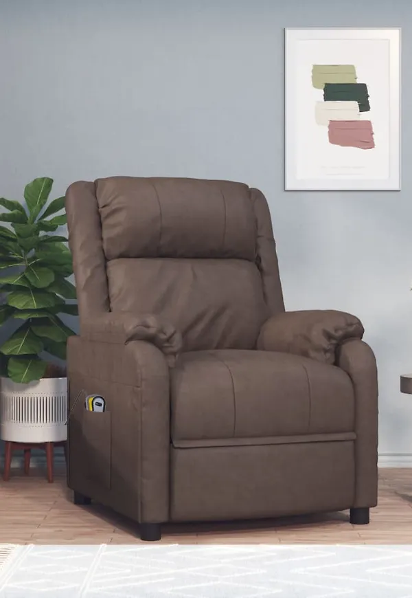 Cool brun stol 2025 från vidaXL.