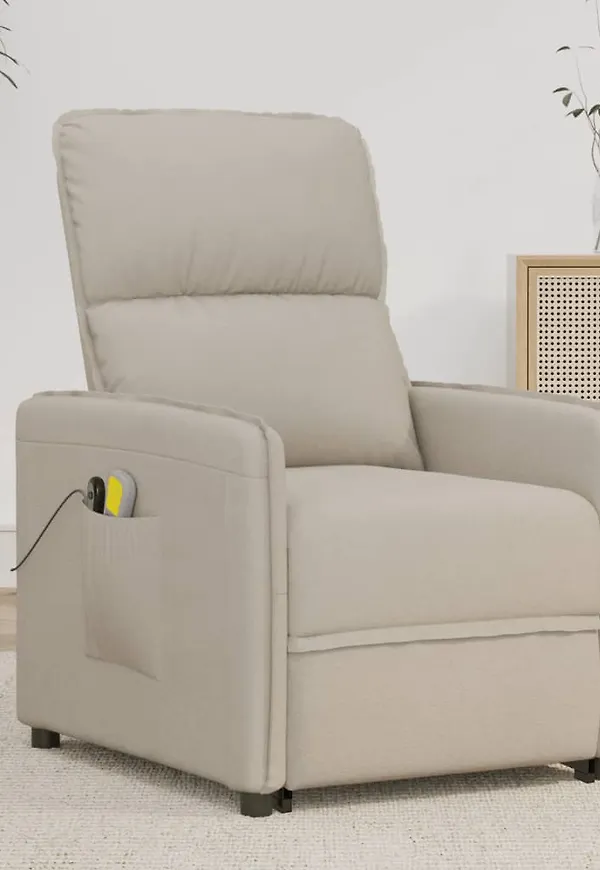 Moderiktig massagefåtölj 2025 från vidaXL.