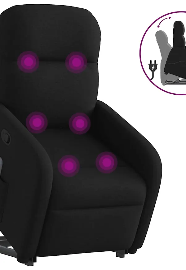 Supersnygg fåtölj i svart från vidaXL.