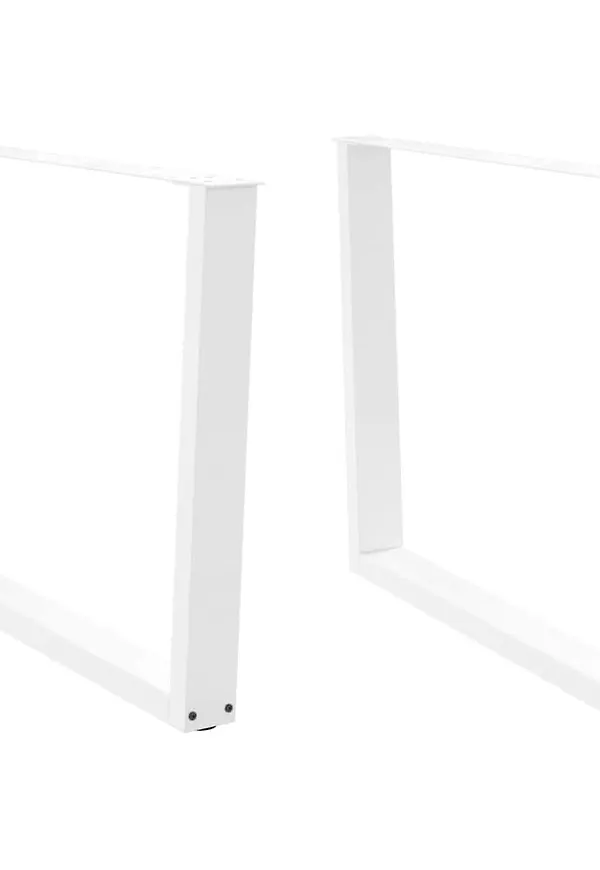 Moderiktig matbord i vitt från vidaXL.