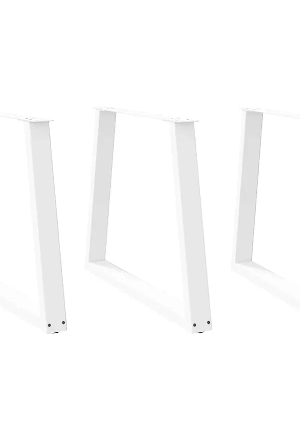 Vit vidaXL-skrivbord i söt modell.