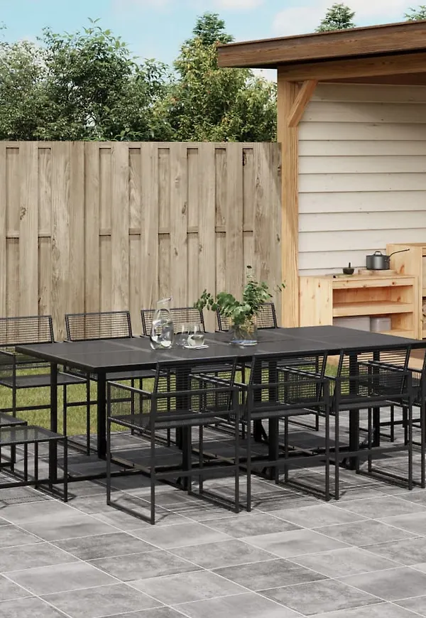 Riktigt snygg bord i svart från vidaXL.