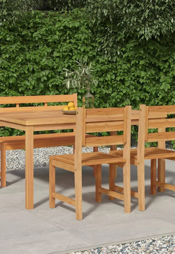 Jättefin brun bord 2025 från vidaXL.