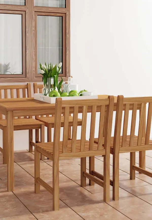 Söt teakbord 2025 från vidaXL.