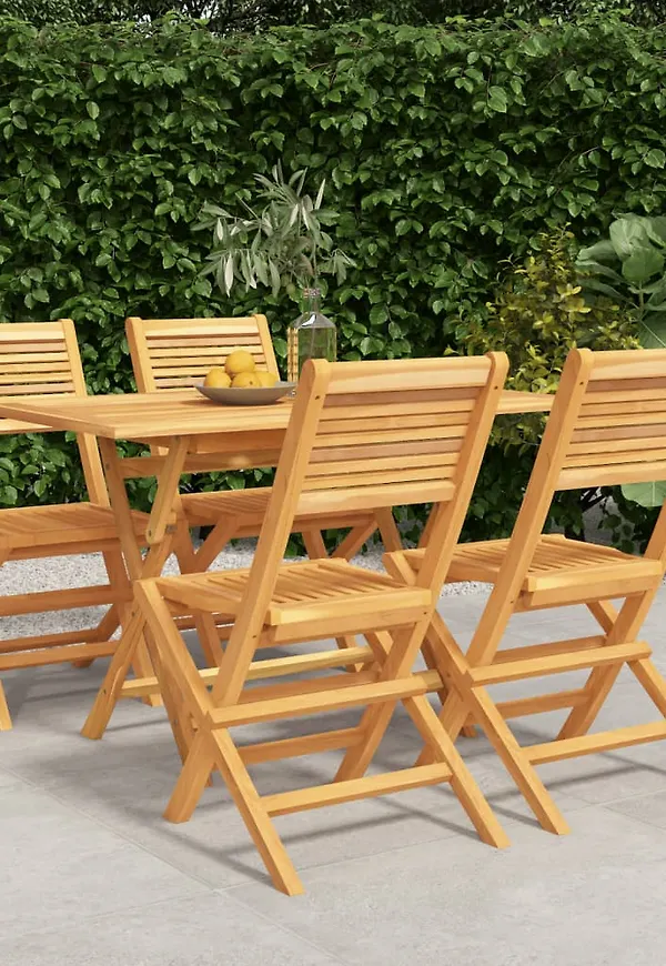 Elegant teakbord 2025 från vidaXL.