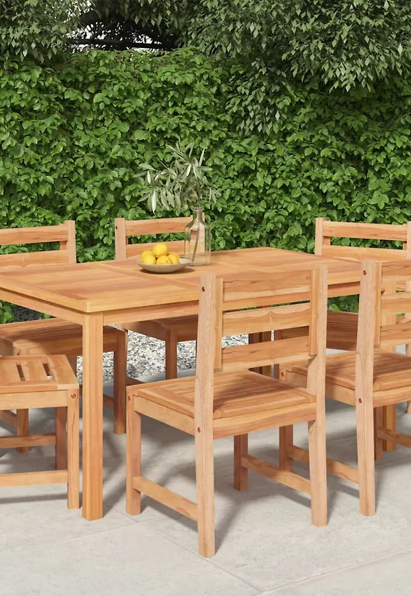 Otroligt fin teakbord 2025 från vidaXL.