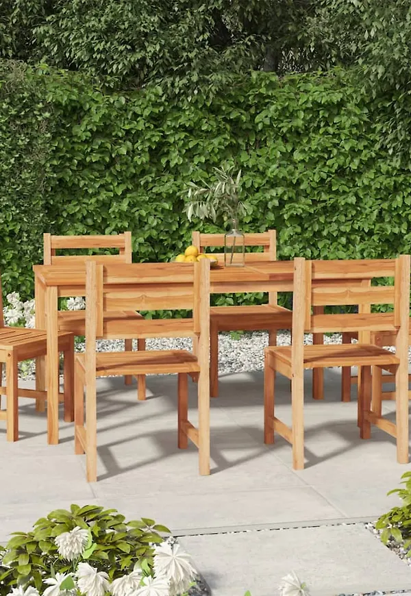 Ikonisk brun teakbord 2025 från vidaXL.