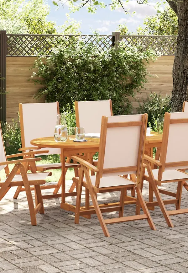 Vacker trädgårdsbord 2025 från vidaXL.