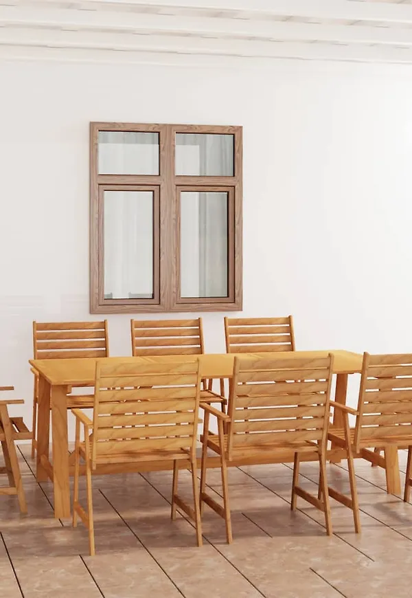 Brun VidaXL nattduksbord som passar perfekt till hösten 2025!