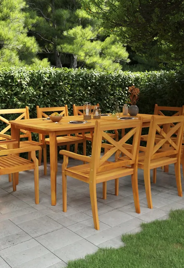 Otroligt fin bord i brunt från vidaXL.