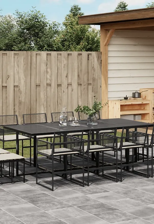 Snygg svart bord 2024 från vidaXL.